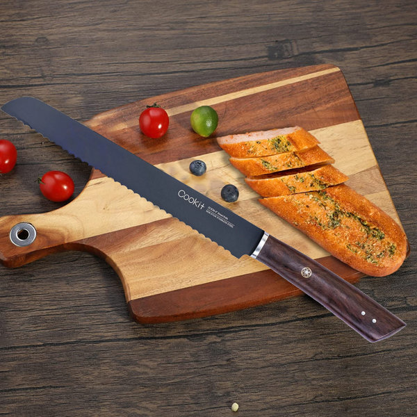 ESHOO 9'' Serrated Carving Knife Wayfair